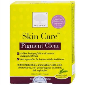 Viên Uống Giảm Sạm Nám Skin Care Pigment Clear New Nordic